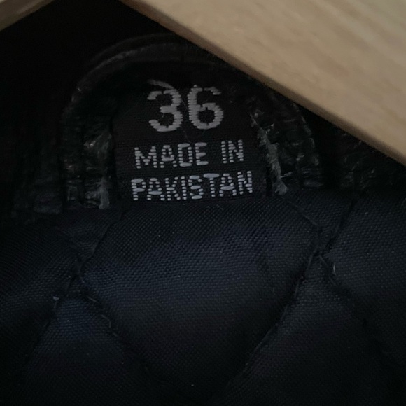 Vintage FMC Classic Black Leather Motorcycle Jacket❤️🏍️ - Picture 3 of 16